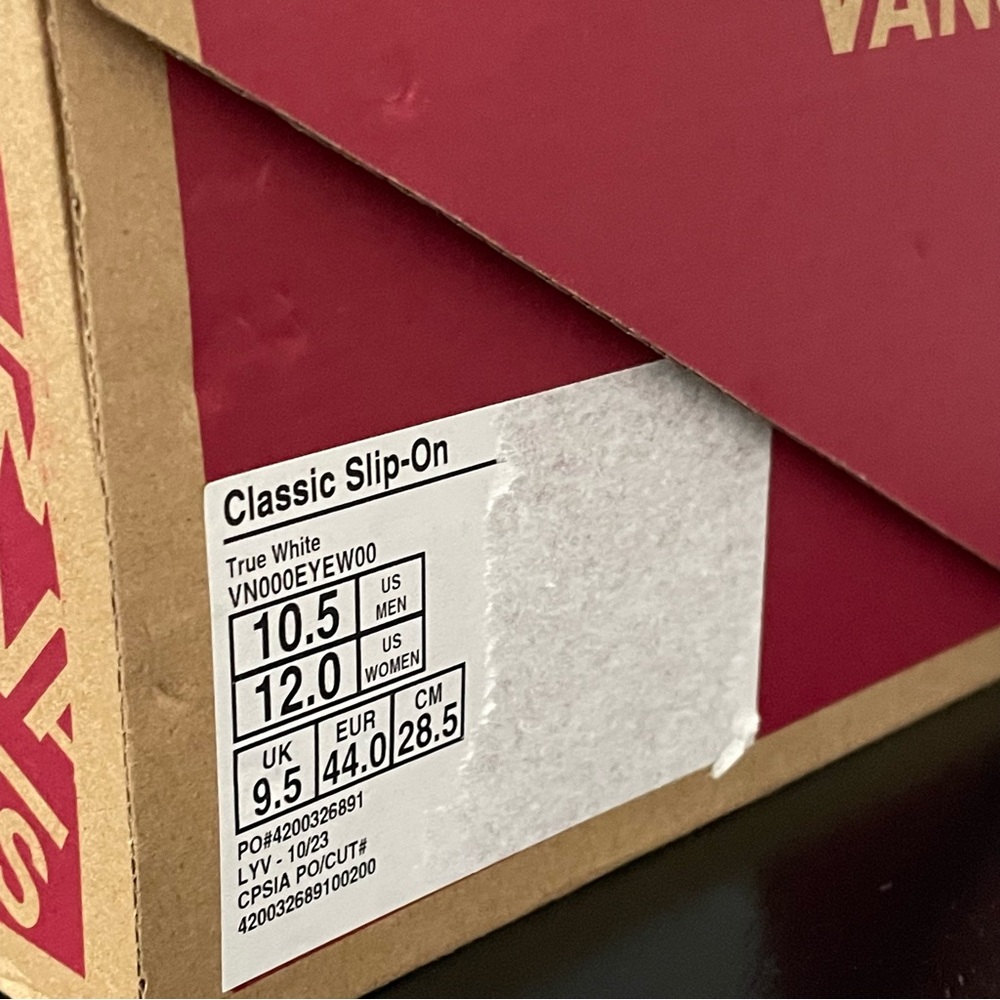 Custom Ghostface Scream Vans Classic‎ Slip On NEW mens 10.5 “I’ll be right back” - Picture 11 of 11